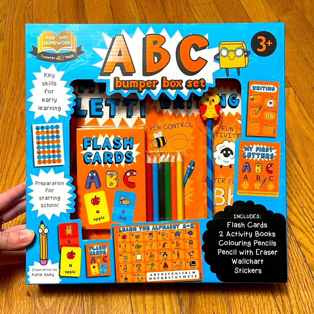 ABC Bumper Box Set Ages 3+ Early Learning Letters